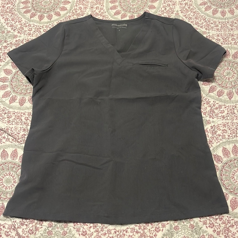 Mandala scrub top